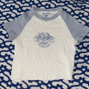Brandy Melville Heaven Sent Short Sleeve Tee
